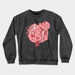 the night of the living zom-bear! Crewneck Sweatshirt